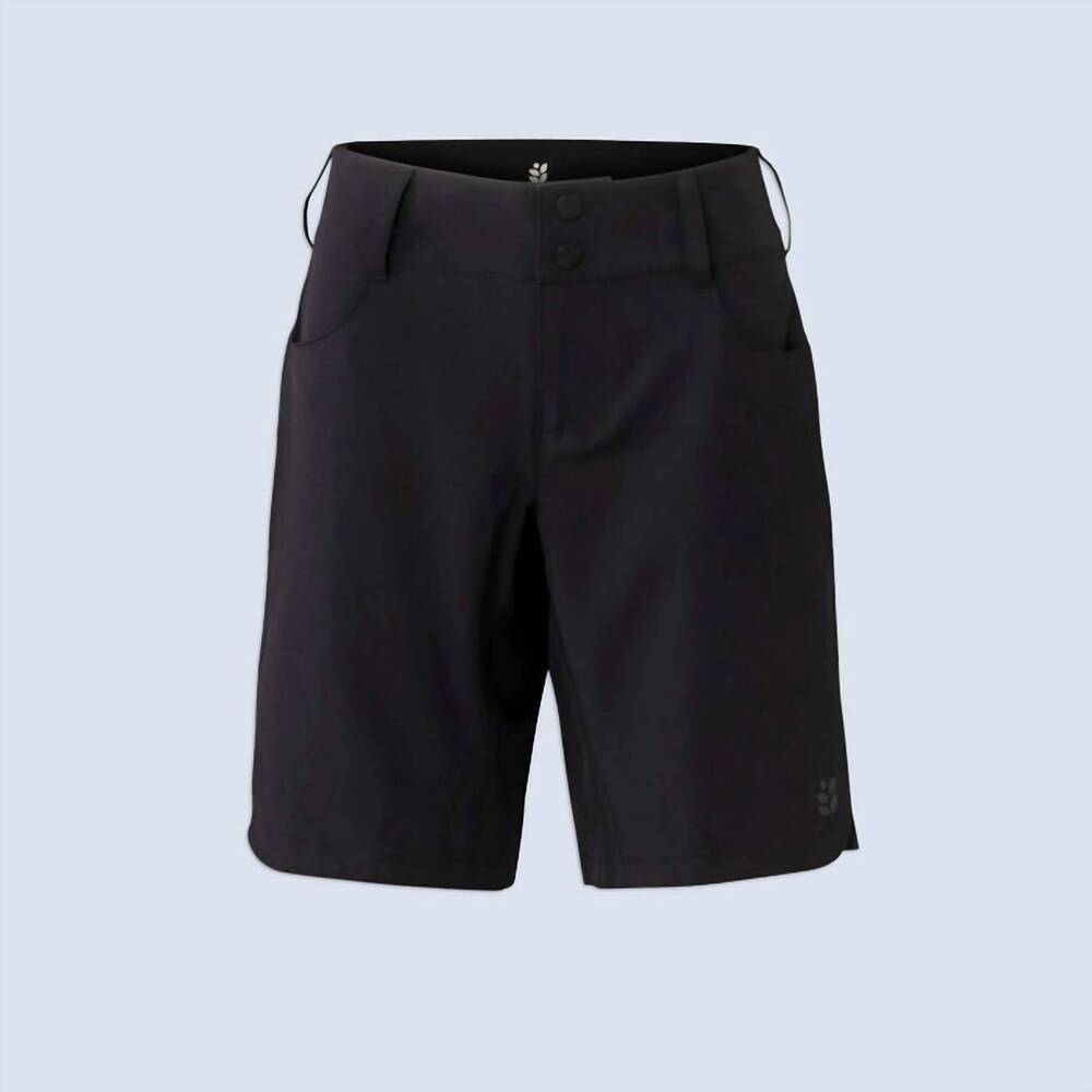 NEW WILD RYE women's riley 10" bike short in black